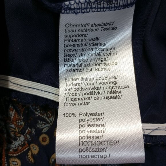 Venus Romper Womens Boho-Style Wrap Paisley Pattern Sheer Bell Sleeves Size XL - Picture 6 of 11